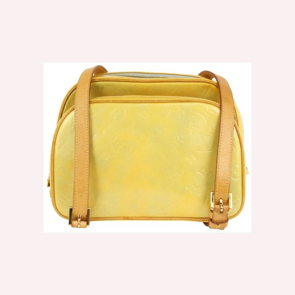 Louis Vuitton Yellow Monogram Vernis Murray Mini Backpack 7lv1018 - Picture 1 of 11
